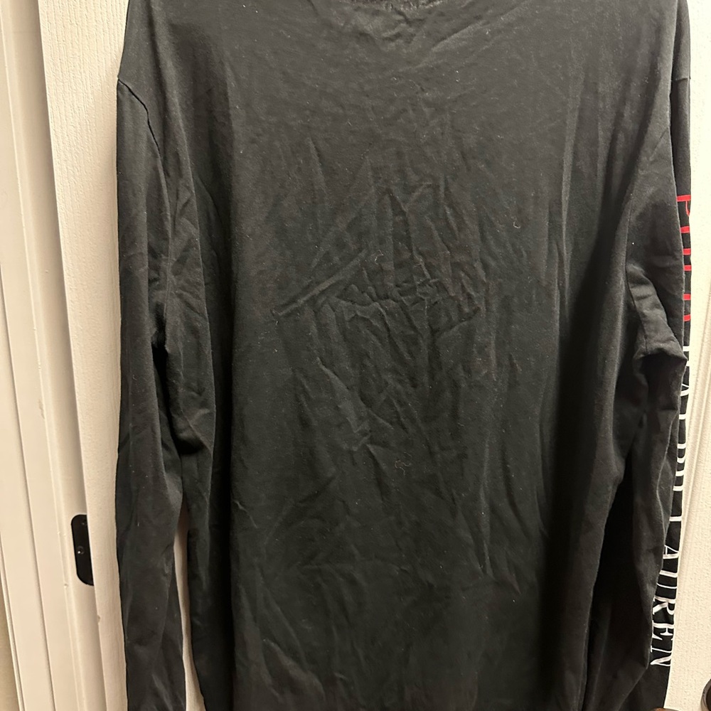 Ralph Lauren Men's Black Long Sleeve Shirt size L/ NWOT# 630 - Picture 3 of 4